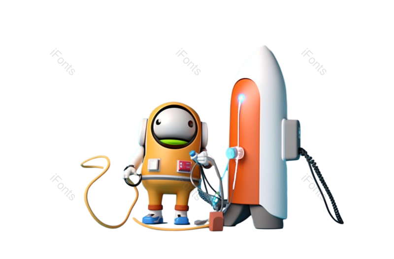 科技图片,卡通元素,鞋子PNG,火箭免抠素材